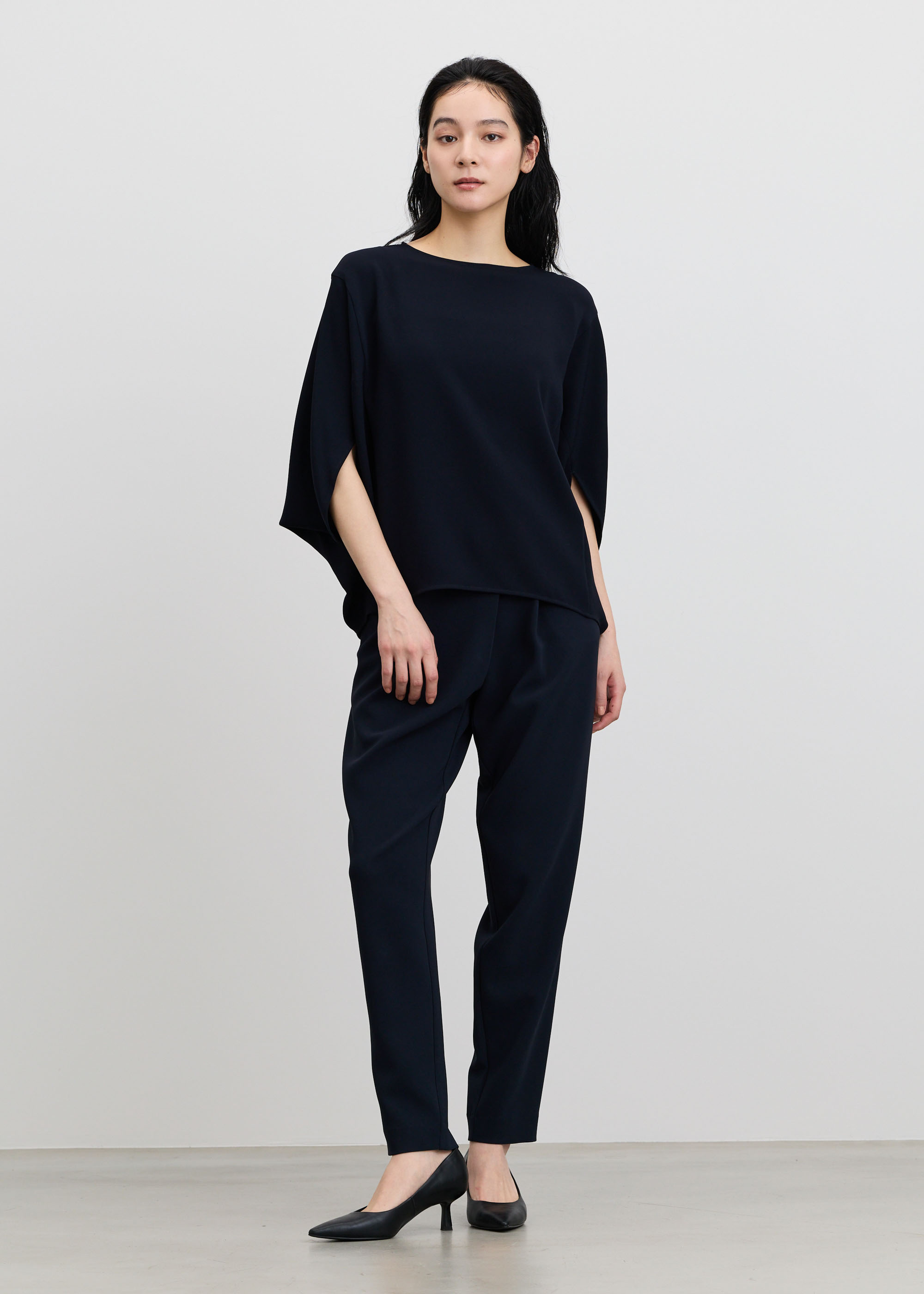 ライトクロスコクーンシルエットブラウス - SOÉJU online store｜上質